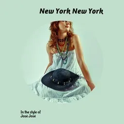 Cover art for New York New York - José José karaoke version