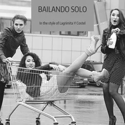 Cover art for Bailando Solo - Lagrimita Y Costel karaoke version