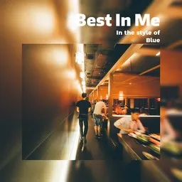 Cover art for Best In Me - Blue karaoke version