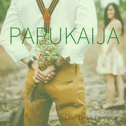 Cover art for Papukaija - Elonkerjuu,Lauri Tähkä karaoke version