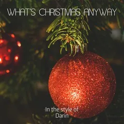 Karaokekappaleen What’s Christmas Anyway - Darin kansikuva