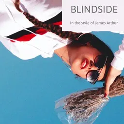 Omslagsbild för Blindside - James Arthur karaokeversion