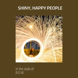 Titelbild für Shiny, Happy People - R.E.M. Karaoke-Version