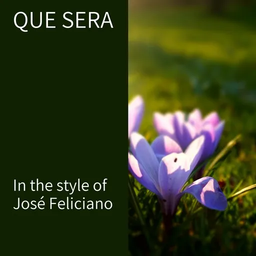 Karaoke Que Sera by José Feliciano — sing along with lyrics on Singa