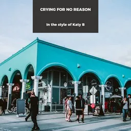 Cover art for Crying For No Reason - Katy B karaoke version