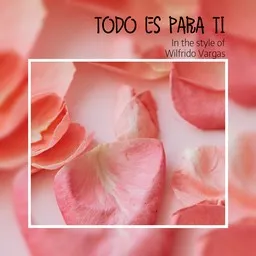 Karaokekappaleen Todo Es Para Ti - Wilfrido Vargas kansikuva