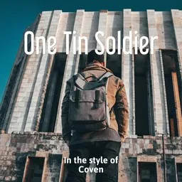Cover art for One Tin Soldier - Coven karaoke version