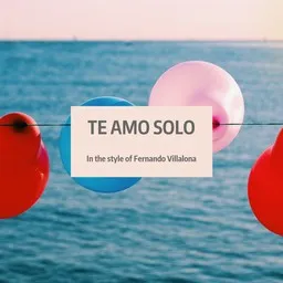 Titelbild für Te Amo Solo - Fernando Villalona Karaoke-Version