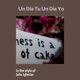 Cover art for Un Dia Tu Un Dia Yo - Julio Iglesias karaoke version