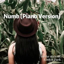 Cover art for Numb (Piano Version) - Linkin Park karaoke version