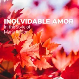 Cover art for Inolvidable Amor - María Ilusión karaoke version