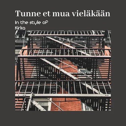 Tunne et mua vieläkään - Karaoke
