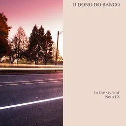 Cover art for O Dono Do Banco - Neto LX karaoke version