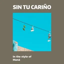 Cover art for Sin Tu Cariño - Maná karaoke version