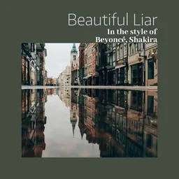 Cover art for Beautiful Liar - Beyoncé,Shakira karaoke version