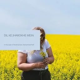 Omslagsbild för Dil Ke Jharokhe Mein - Brahmachari,Mohammed Rafi karaokeversion