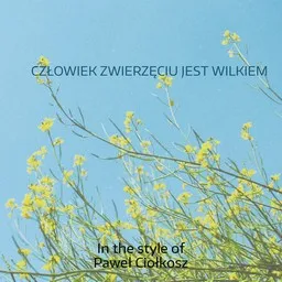 Cover art for Człowiek zwierzęciu jest wilkiem - Frozen 2 Soundtrack,Kraina Lodu,Paweł Ciołkosz karaoke version