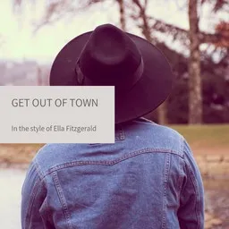 Titelbild für Get Out of Town - Ella Fitzgerald Karaoke-Version