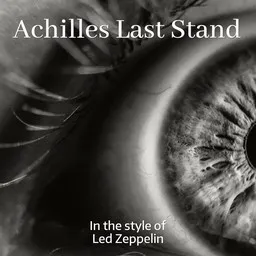 Cover art for Achilles Last Stand - Led Zeppelin karaoke version