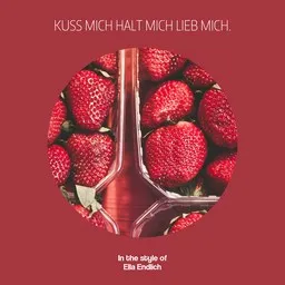Titelbild für Kuss Mich Halt Mich Lieb Mich. - Ella Endlich Karaoke-Version