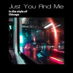 Cover art for Just You And Me - Chicago karaoke version