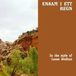 Cover art for Ensam I Ett Regn - Lasse Stefanz karaoke version