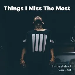 Cover art for Things I Miss The Most - Van Zant karaoke version