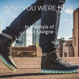 Cover art for Wish You Were Here - Avril Lavigne karaoke version