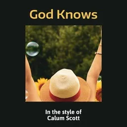 Titelbild für God Knows - Calum Scott Karaoke-Version
