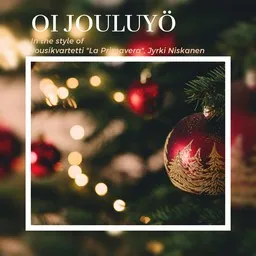 Karaokekappaleen Oi Jouluyö - Jousikvartetti "La Primavera",Jyrki Niskanen kansikuva