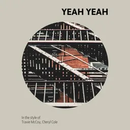 Cover art for Yeah Yeah - Cheryl Cole,Travie McCoy karaoke version
