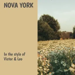 Cover art for Nova York - Victor & Leo karaoke version