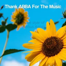 Cover art for Thank ABBA For The Music - Various Artists karaoke version