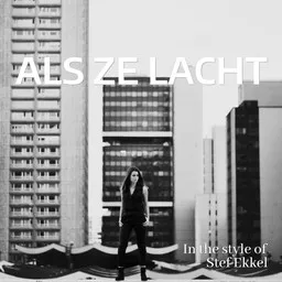 Cover art for Als Ze Lacht - Stef Ekkel karaoke version