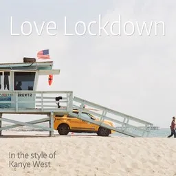 Cover art for Love Lockdown - Kanye West karaoke version