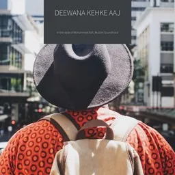 Cover art for Deewana Kehke Aaj - Mohammed Rafi,Mulzim Soundtrack karaoke version