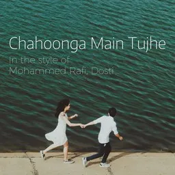 Cover art for Chahoonga Main Tujhe - Dosti,Mohammed Rafi karaoke version