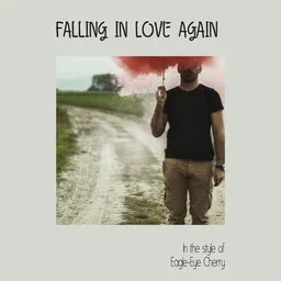 Karaokekappaleen Falling in Love Again - Eagle-Eye Cherry kansikuva