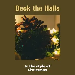 Karaokekappaleen Deck the Halls - Christmas kansikuva