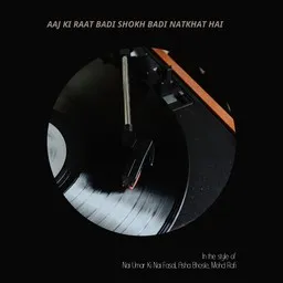 Cover art for Aaj Ki Raat Badi Shokh Badi Natkhat Hai - Asha Bhosle,Mohd Rafi,Nai Umar Ki Nai Fasal karaoke version