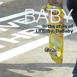 Cover art for Baby - DaBaby,Lil Baby karaoke version