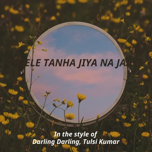 Karaoke Akele Tanha Jiya Na Jaaye by Darling Darling, Tulsi Kumar — sing along with lyrics on Singa