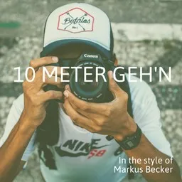 Omslagsbild för 10 Meter Geh'n - Markus Becker karaokeversion