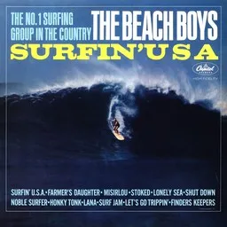 Cover art for Surfin' U.S.A. - The Beach Boys karaoke version