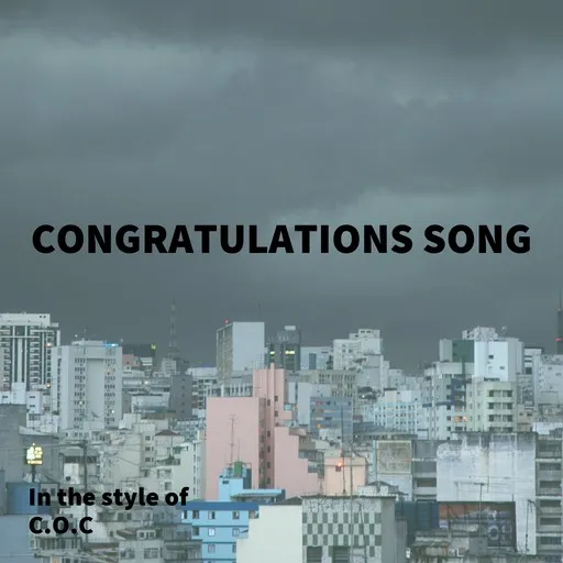 Karaoke Congratulations Song esittäjältä C.O.C — laula mukana sanoituksilla Singassa