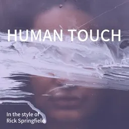Cover art for Human Touch - Rick Springfield karaoke version