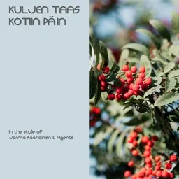 Cover art for Kuljen taas kotiin päin - Agents,Jorma Kääriäinen karaoke version