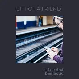 Cover art for Gift of a Friend - Demi Lovato karaoke version