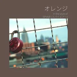 Cover art for オレンジ - SPYAIR (スパイエアー) karaoke version