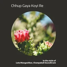 Titelbild für Chhup Gaya Koyi Re - Champakali Soundtrack,Lata Mangeshkar Karaoke-Version